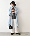 Our.｜ダンガリーデニムシャツワンピ [[131189H]][C]