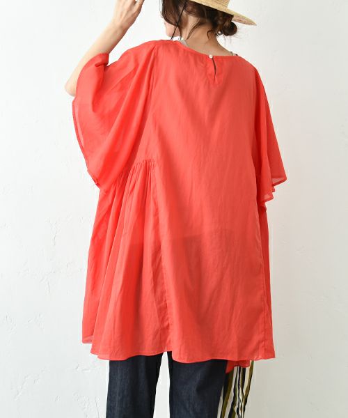  hagumu｜コットンボイルフレアチュニック [[hag-151]][C]