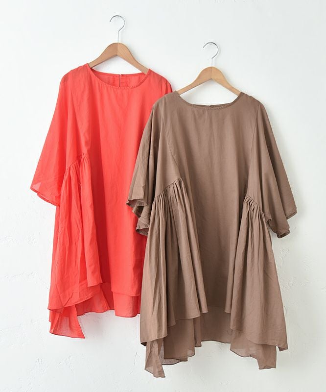  hagumu｜コットンボイルフレアチュニック [[hag-151]][C]