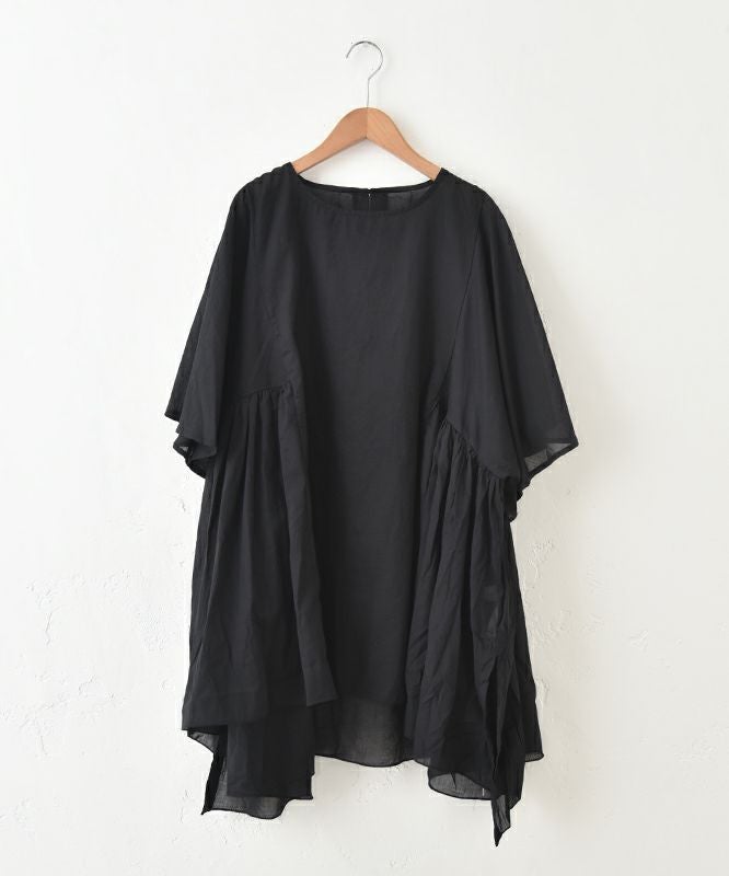  hagumu｜コットンボイルフレアチュニック [[hag-151]][C]