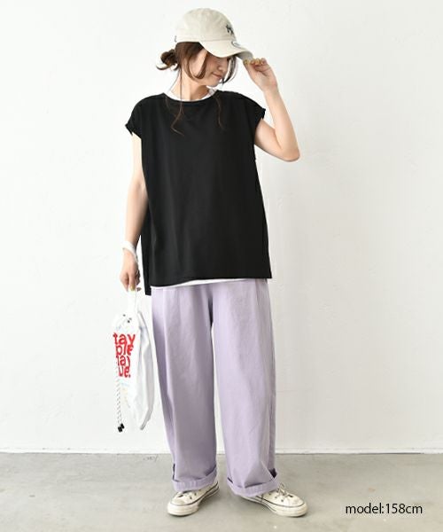 Our.｜タックワイドパンツ [[Our-015]][C]