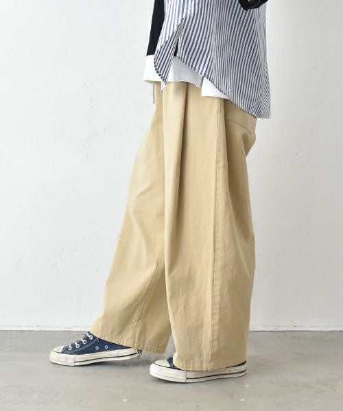 Our.｜タックワイドパンツ [[Our-015]][C]