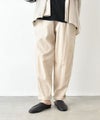 hagumu｜リネンテーパードパンツ [[C-746]][C]