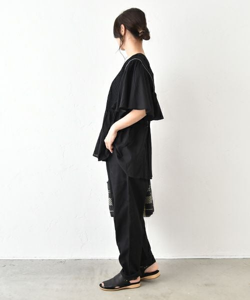 hagumu｜リネンテーパードパンツ [[C-746]][C]