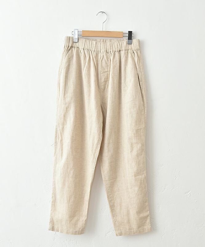  hagumu｜リネンテーパードパンツ [[C-746]][C]