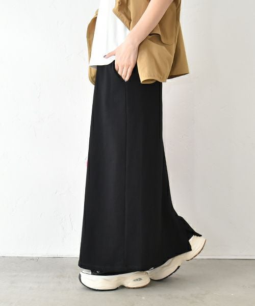 IN THE MARKET｜カット素材Aラインスカート [[C-2388]][C]