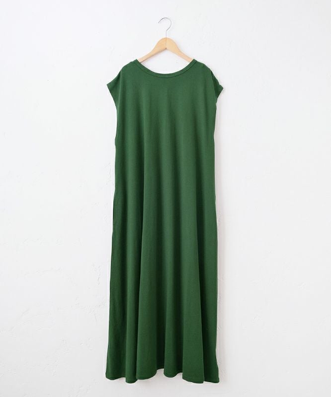 Our.｜ノースリーブカット素材ワンピース [[C-9042]][C]