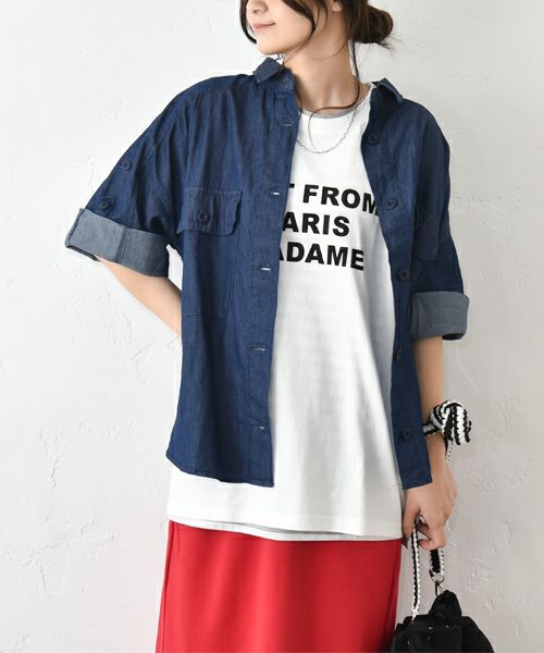 IN THE MARKET｜ミリタリーシャツアウター [[C-2394]][C]