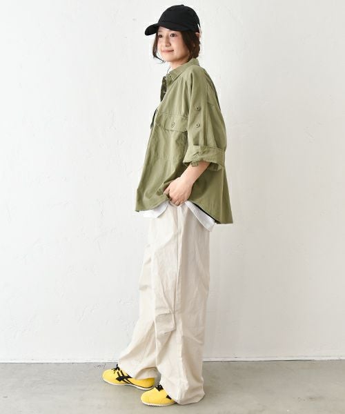 IN THE MARKET｜ミリタリーシャツアウター [[C-2394]][C]
