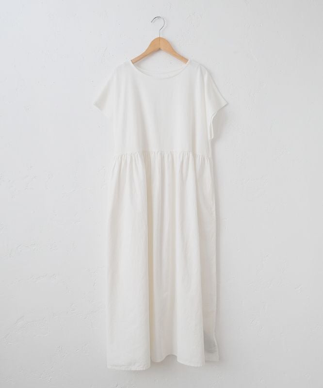 OMEKASI｜布帛ドッキングワンピース [[C-744]][C]