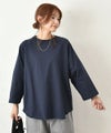 her.｜ロックステッチ入天竺T(9/10 Sleeve)-パック入り [[131228-1PK(9/10 Sleeve)]][C]