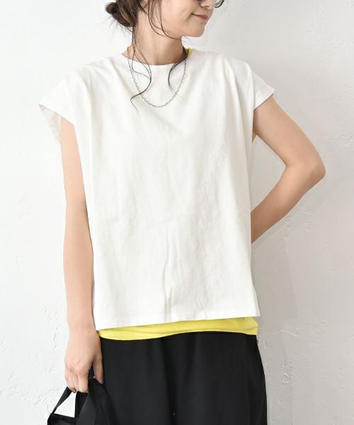 Our.｜ノースリーブカットソー [[131314H]][C]