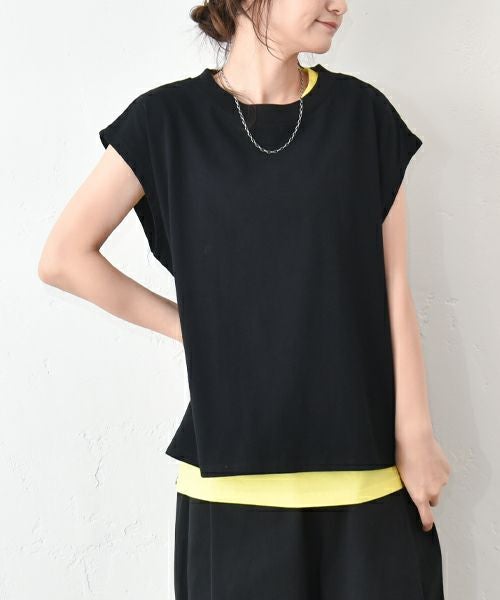 Our.｜ノースリーブカットソー [[131314H]][C]