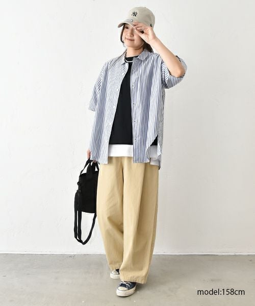 Our.｜ノースリーブロゴカットソー [[131314-1H]][C]