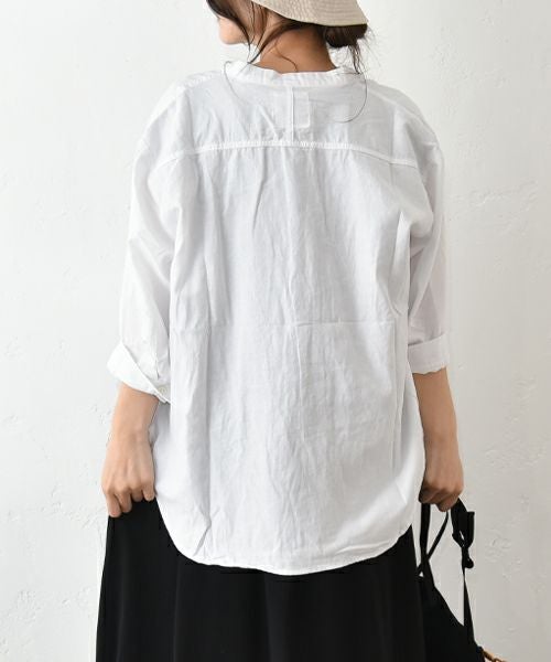 Our.｜ノーカラーシャツ [[131316H]][C]