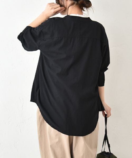 Our.｜ノーカラーシャツ [[131316H]][C]