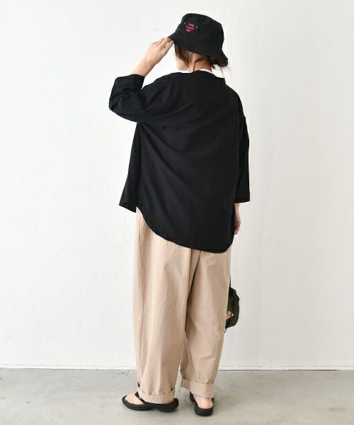 Our.｜ノーカラーシャツ [[131316H]][C]