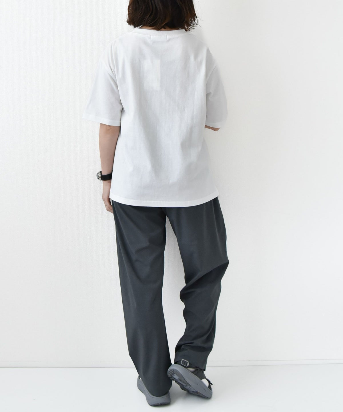 Cafetty｜ベイカーボリュームテーパードライトクロスパンツ [[CF-0582]][D]