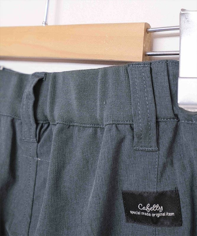 Cafetty｜ベイカーボリュームテーパードライトクロスパンツ [[CF-0582]][D]