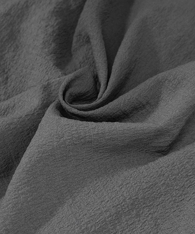 day standard｜シアサッカー無地　ドローコード付き半袖TEE [[241916]][D]