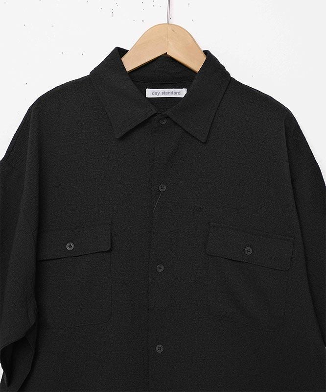day standard｜シアサッカードローコード付き半袖シャツ [[241928]][D]