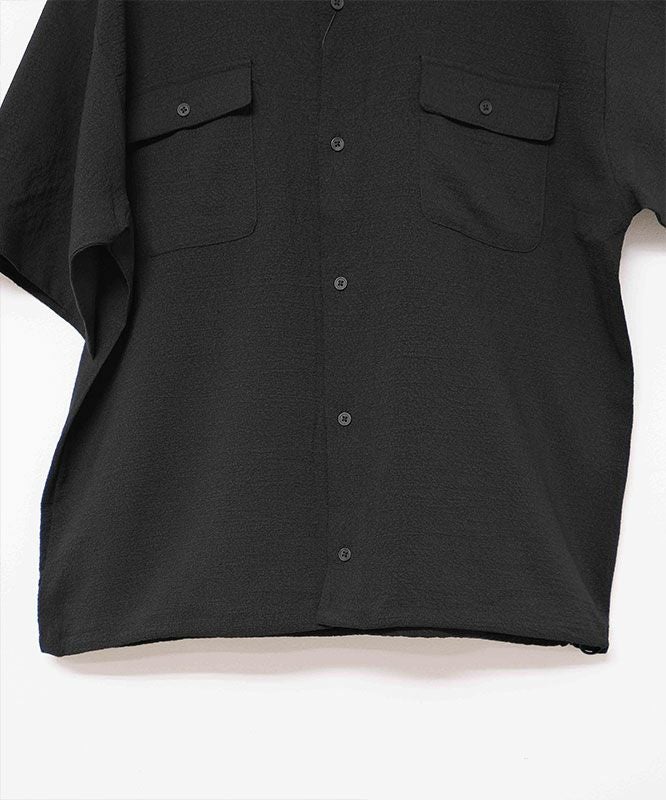 day standard｜シアサッカードローコード付き半袖シャツ [[241928]][D]