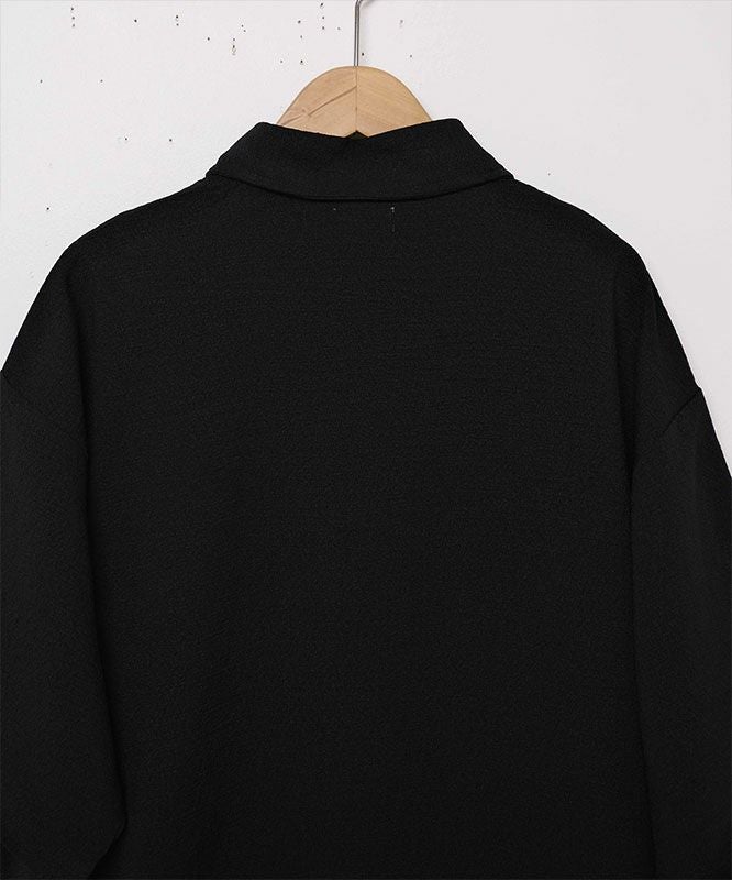 day standard｜シアサッカードローコード付き半袖シャツ [[241928]][D]