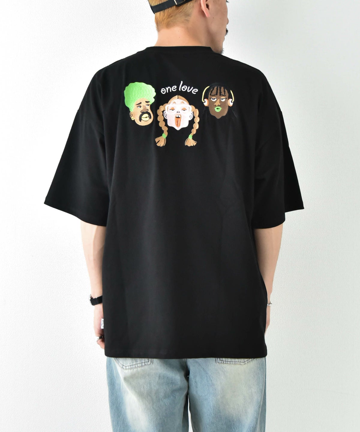 ジムマスター｜7.4oz one love 刺繍ビッグTee [[G521797]][D]