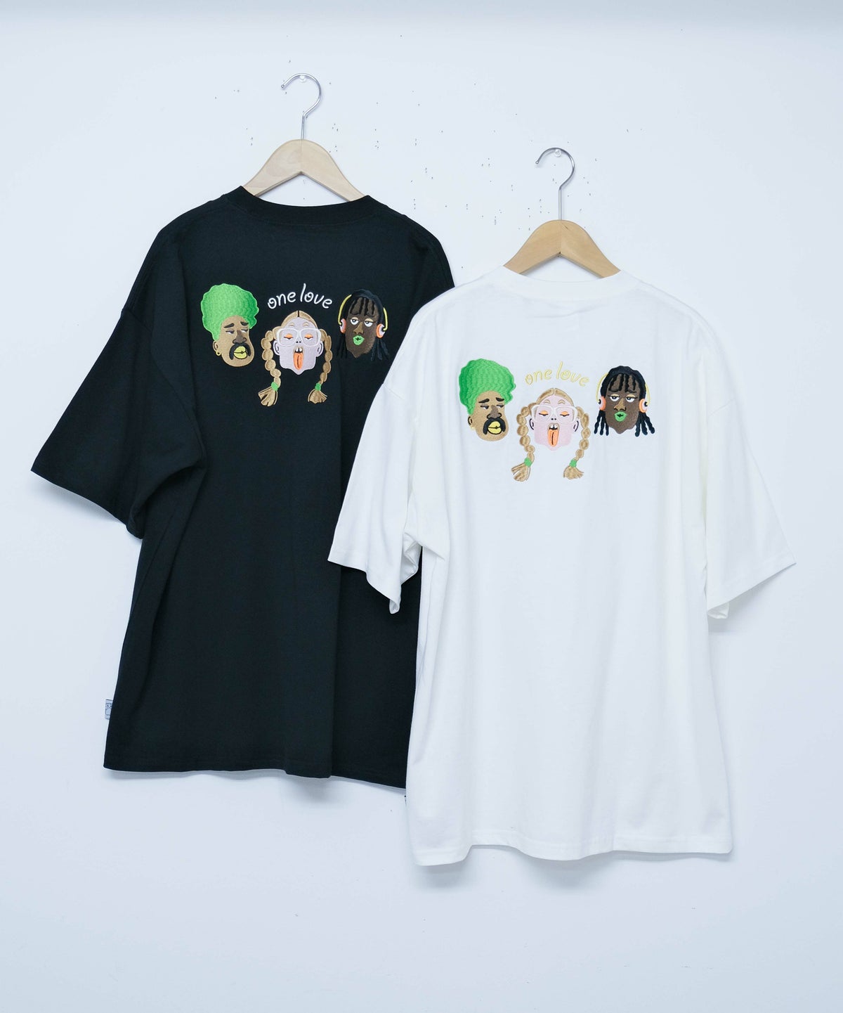 ジムマスター｜7.4oz one love 刺繍ビッグTee [[G521797]][D]