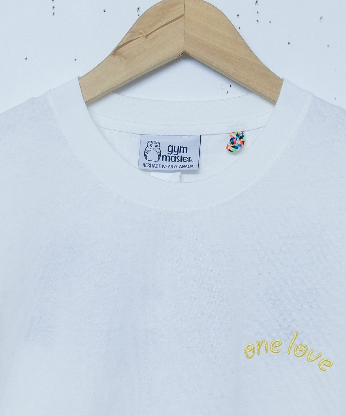 ジムマスター｜7.4oz one love 刺繍ビッグTee [[G521797]][D]