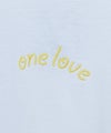 ジムマスター｜7.4oz one love 刺繍ビッグTee [[G521797]][D]