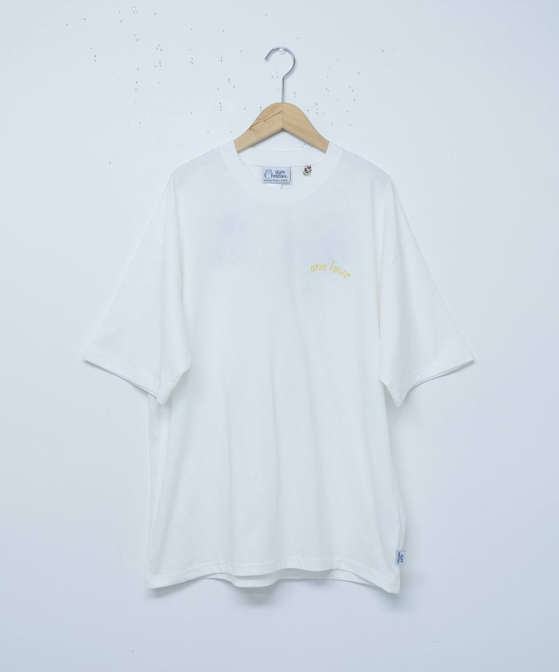 ジムマスター｜7.4oz one love 刺繍ビッグTee [[G521797]][D]