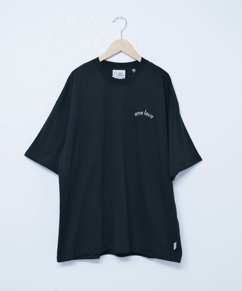 ジムマスター｜7.4oz one love 刺繍ビッグTee [[G521797]][D]
