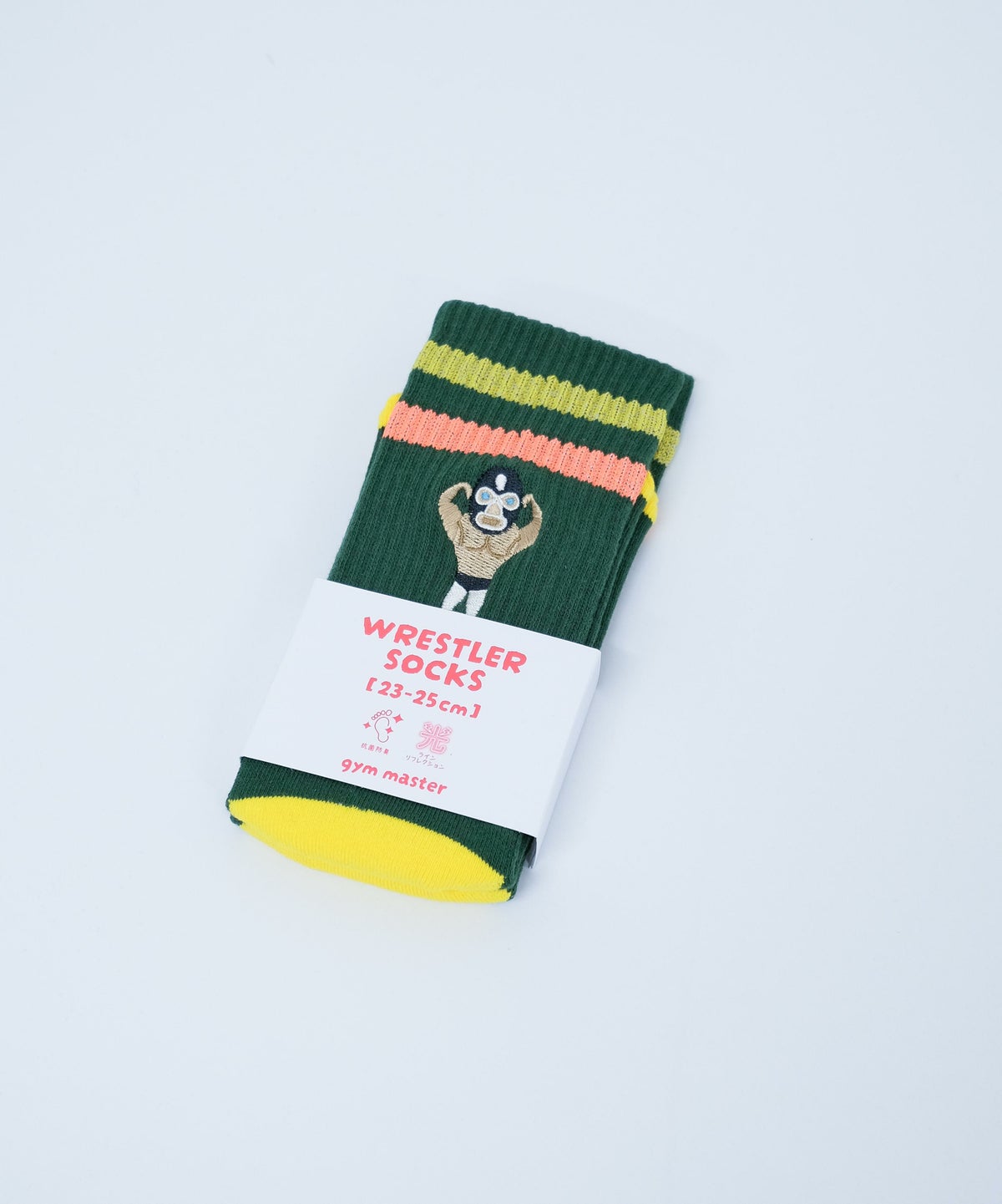 ジムマスター｜覆面レスラーリフレクションライン刺繍ソックス [[G566787]][D]