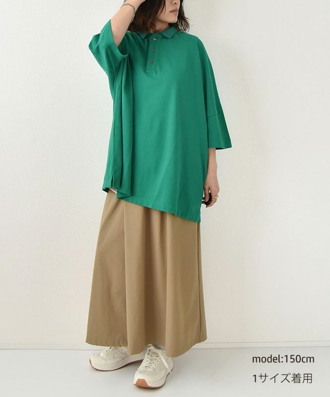 day standard｜ワイドポロシャツ(UNISEX) [[d-c-004]][D]