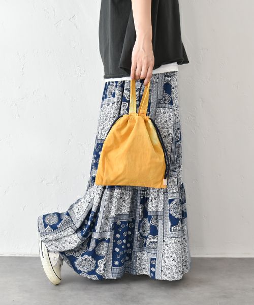 EARTH MADE｜タイダイナイロン2WAYスモールトート [[48-0810]][C]