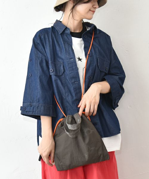 EARTH MADE｜タイダイナイロン2WAYスモールトート [[48-0811]][C]