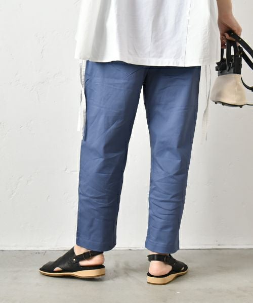 hagumu｜ストレッチツイルテーパードパンツ [[63062181]][C]