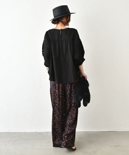 HUMS｜袖レース切替プルオーバー [[RNK-2564]][C]