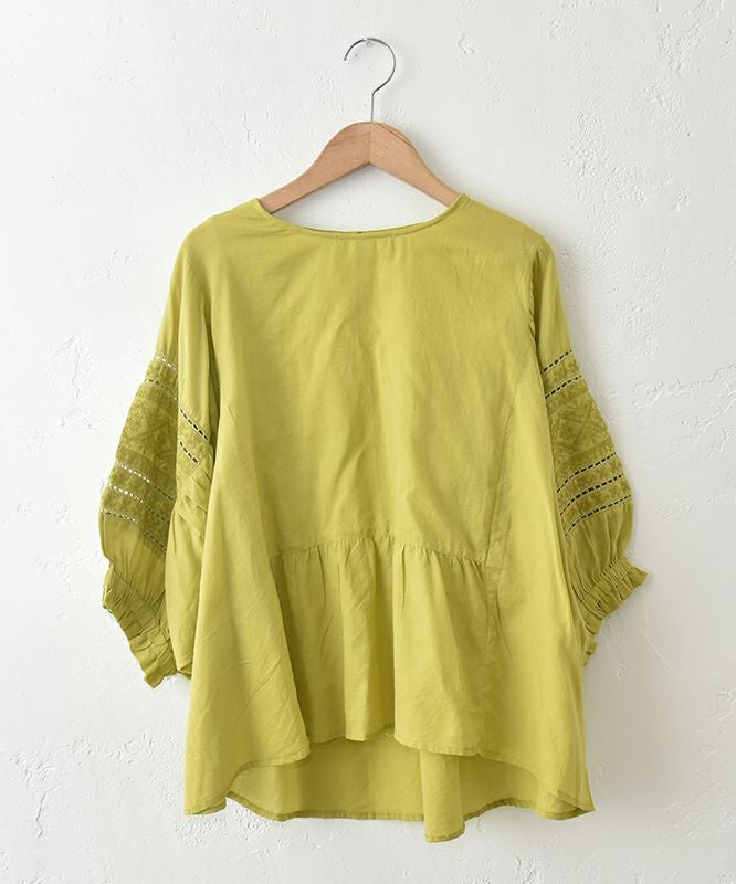 HUMS｜袖レース切替プルオーバー [[RNK-2564]][C]