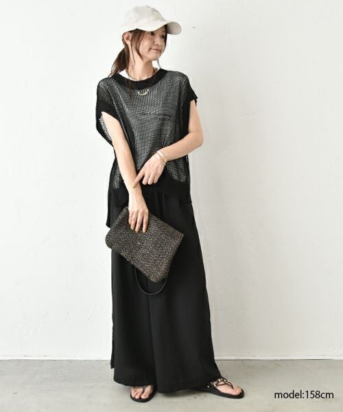 HUMS｜リネンライクパンツ [[RNK-2561]][C]