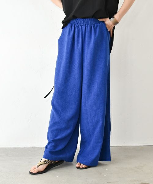 HUMS｜リネンライクパンツ [[RNK-2561]][C]