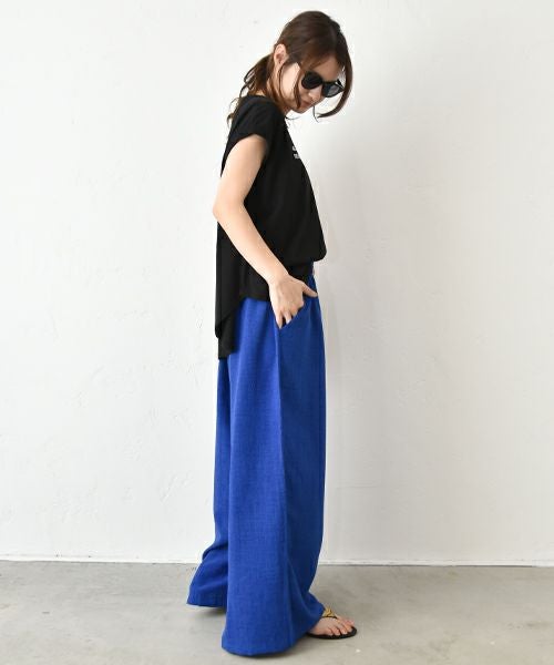 HUMS｜リネンライクパンツ [[RNK-2561]][C]