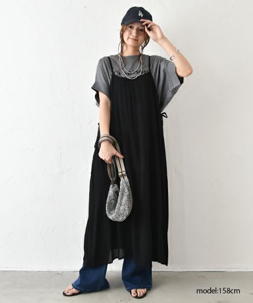 HUMS｜レーヨンキャミワンピース [[RNK-2566]][C]