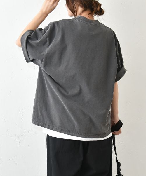 her.｜ロゴプリントTee [[MTAH501-0507]][C]