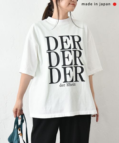 her.｜ロゴプリントTee [[MTAH501-0507]][C]