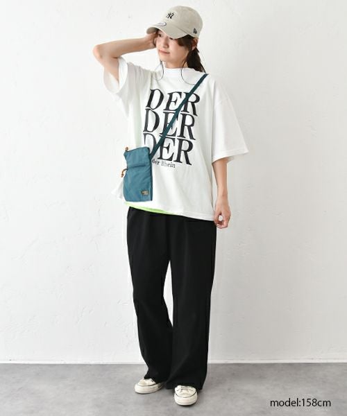 her.｜ロゴプリントTee [[MTAH501-0507]][C]