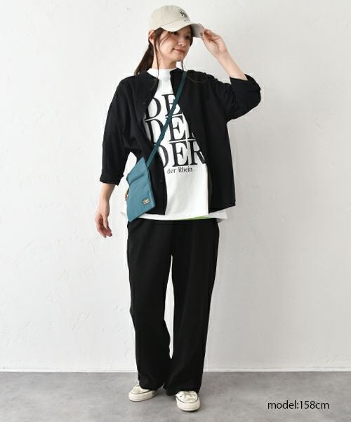 her.｜ロゴプリントTee [[MTAH501-0507]][C]