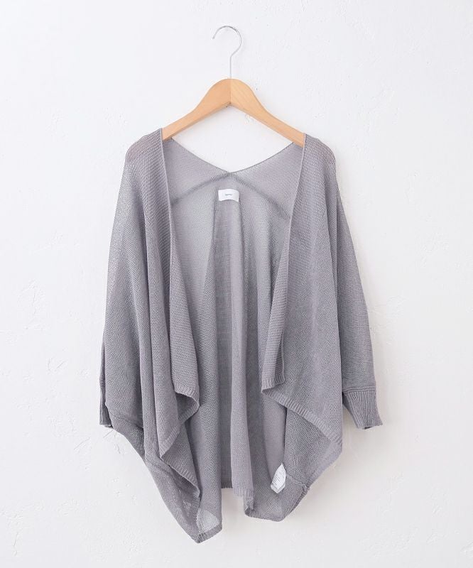 hagumu｜リネンライクコットンカーデ [[ha-CD-28]][C]