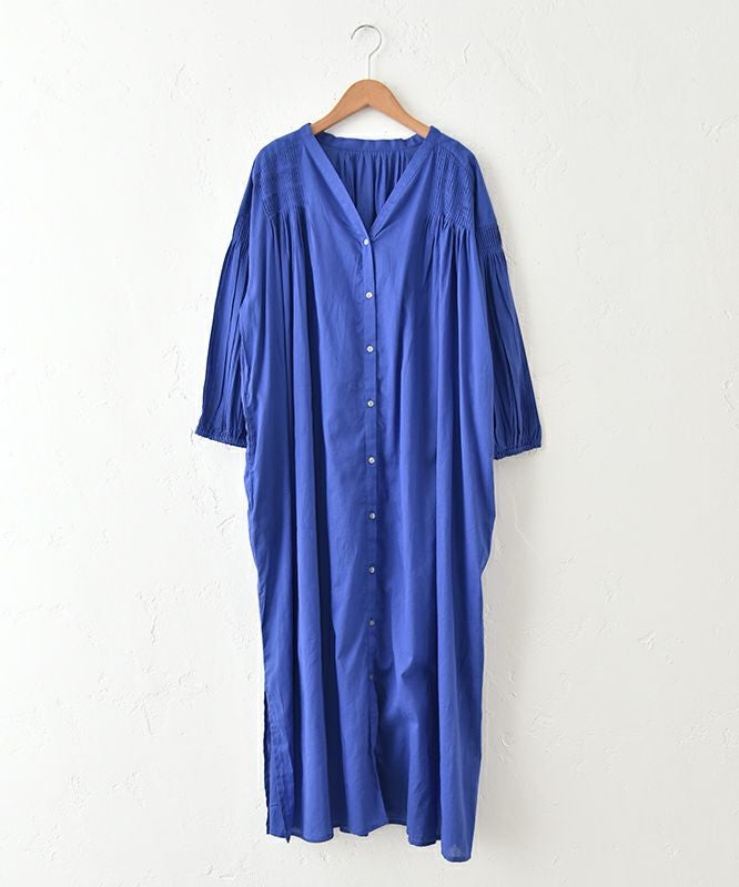 HUMS｜タックギャザーシャツワンピース [[WOA2583]][C]